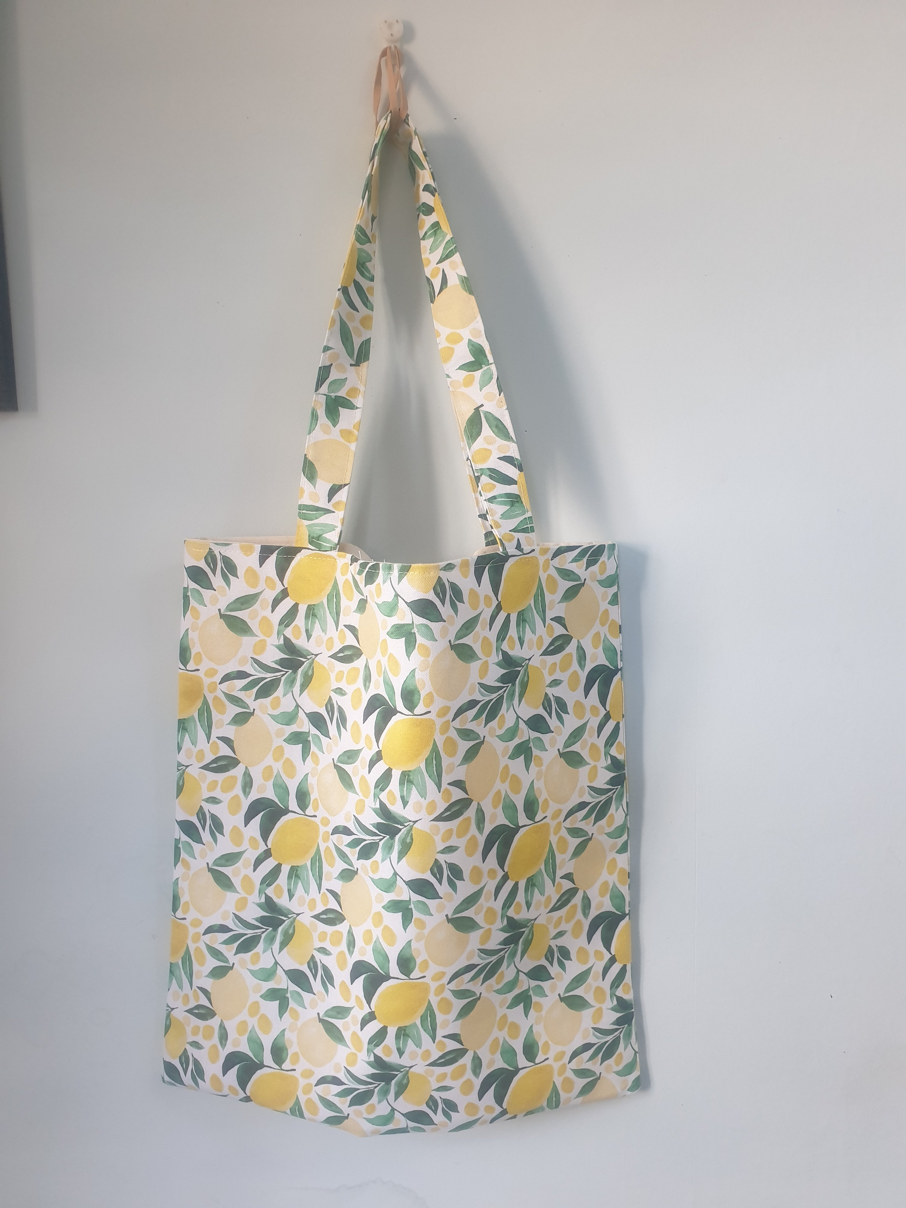 Tote Bag Lovely Lemons - product shot front