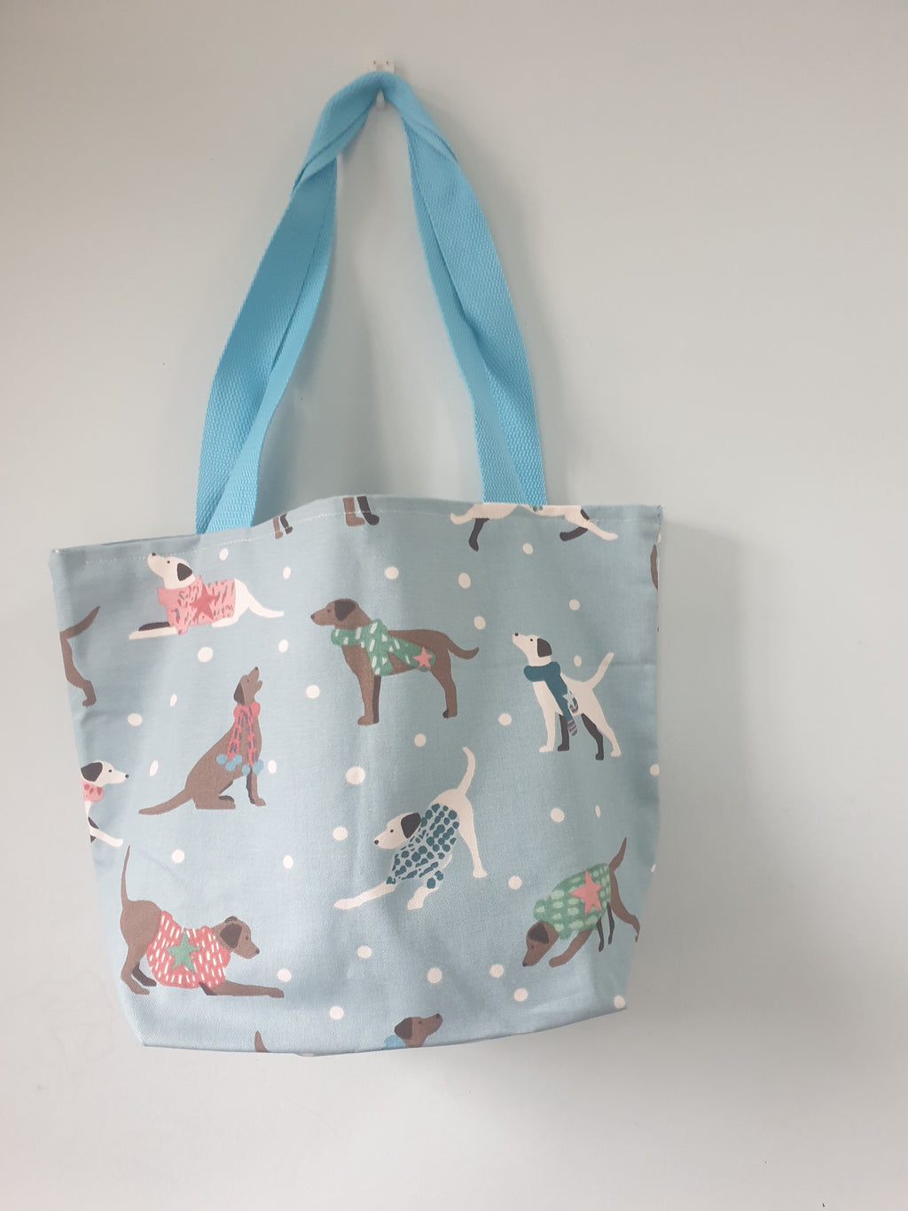 Calling Dog lovers - fun fabric shopping bags
