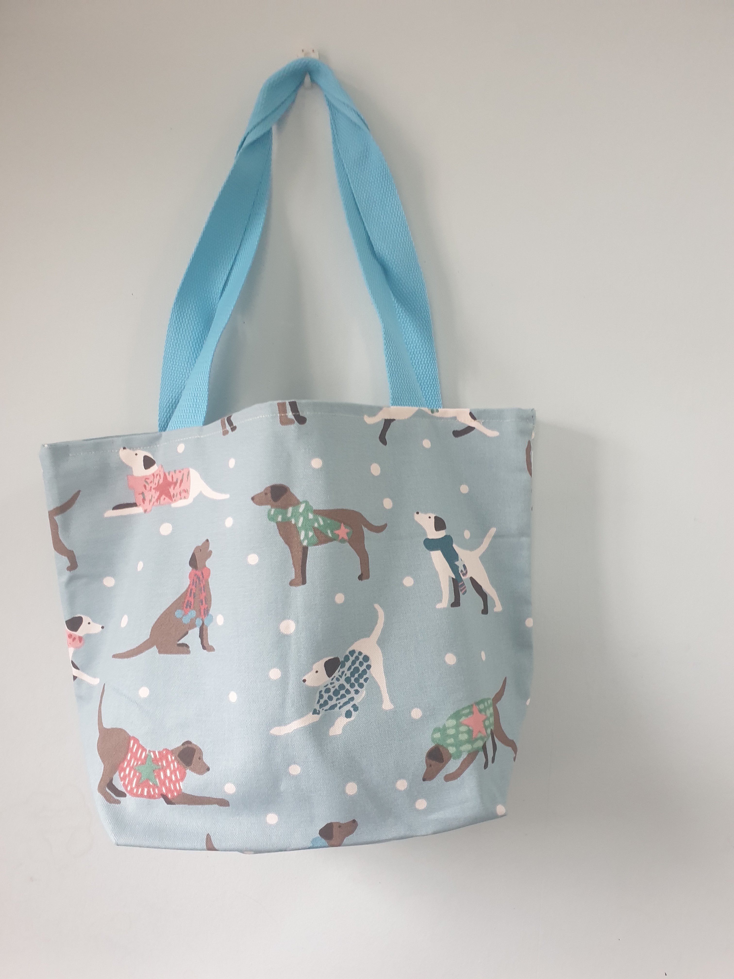 Calling Dog lovers - fun fabric shopping bags
