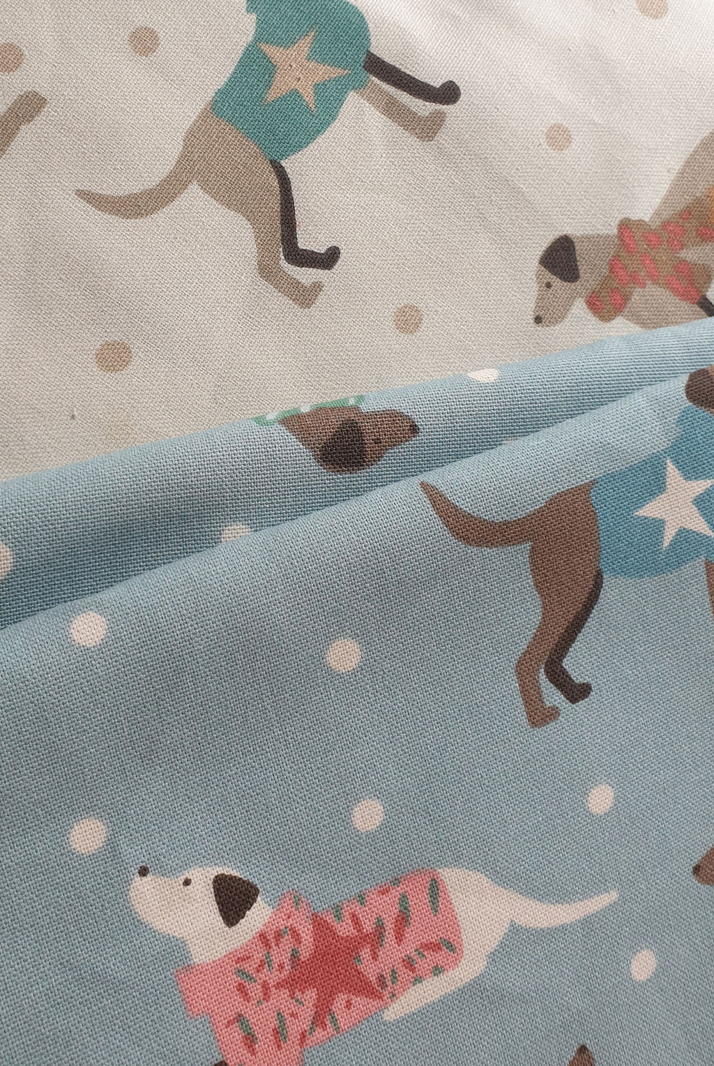 Calling Dog lovers - fun fabric shopping bags