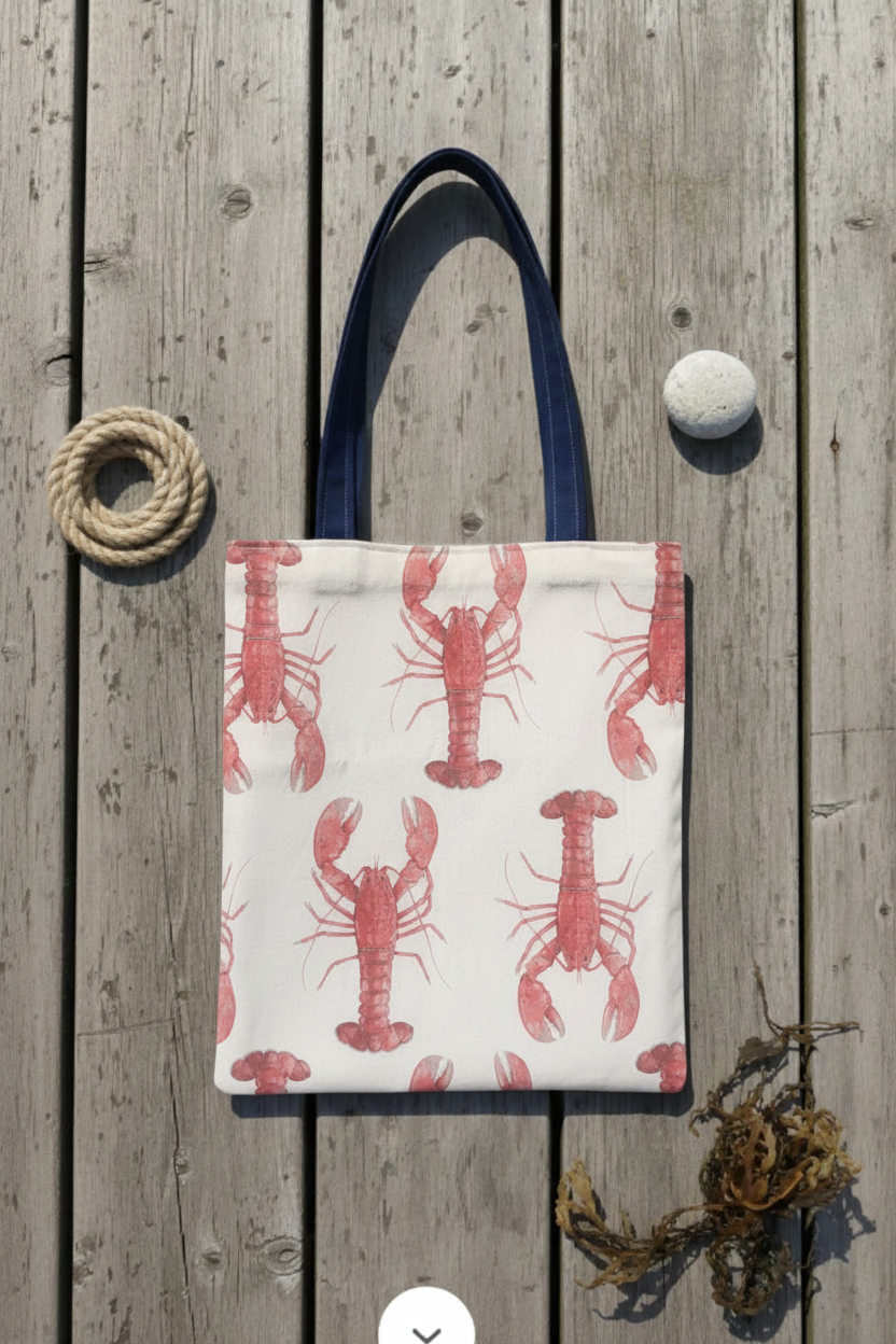 Red Lobster Tote – Harbour Decking Lifestyle